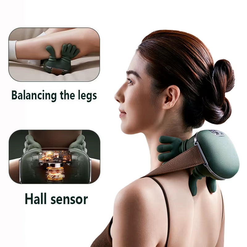 Master Hand Shoulder and Neck Massager Cervical Massager Trapezius and Neck Massager